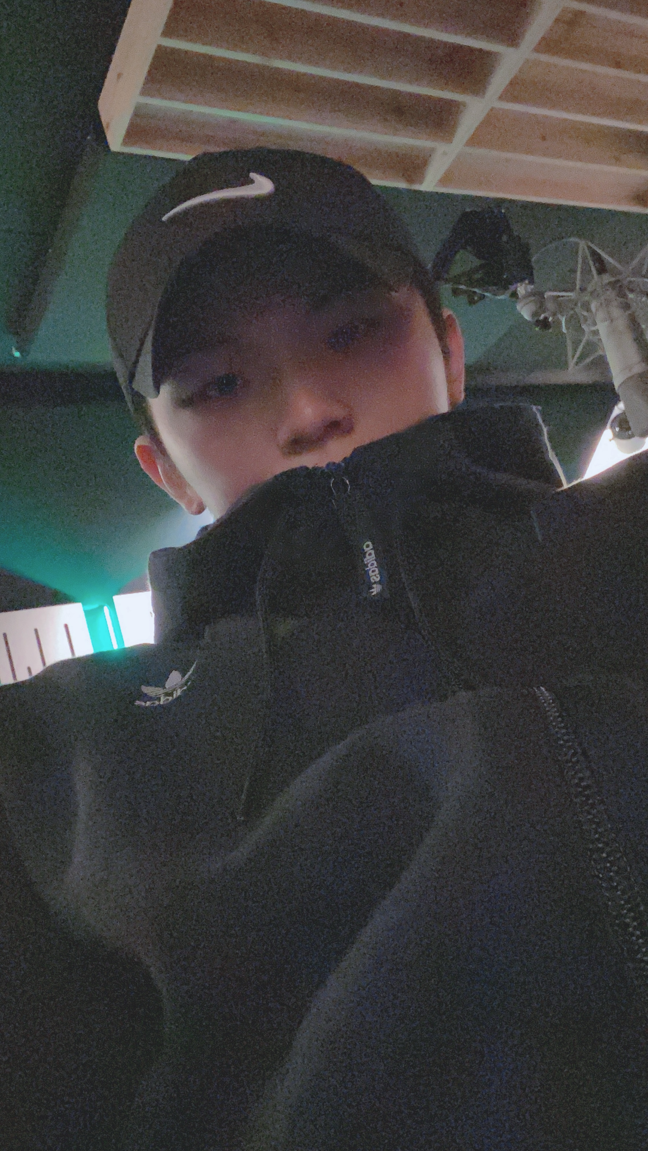 Recent activity shot of Woozi (SEVENTEEN)