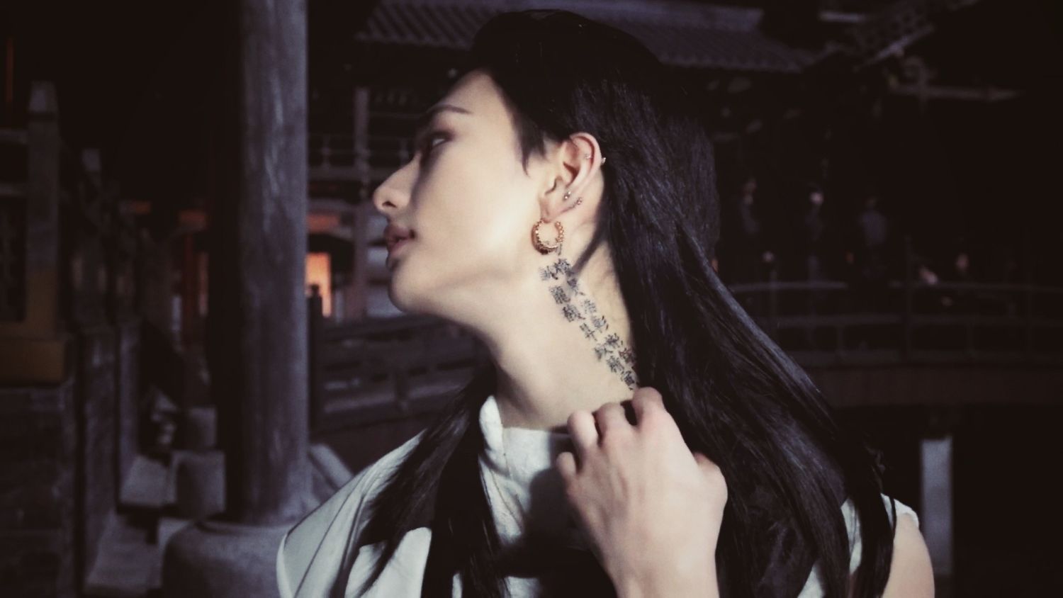 Behind-the-scenes cut of Hyunjin (Stray Kids)