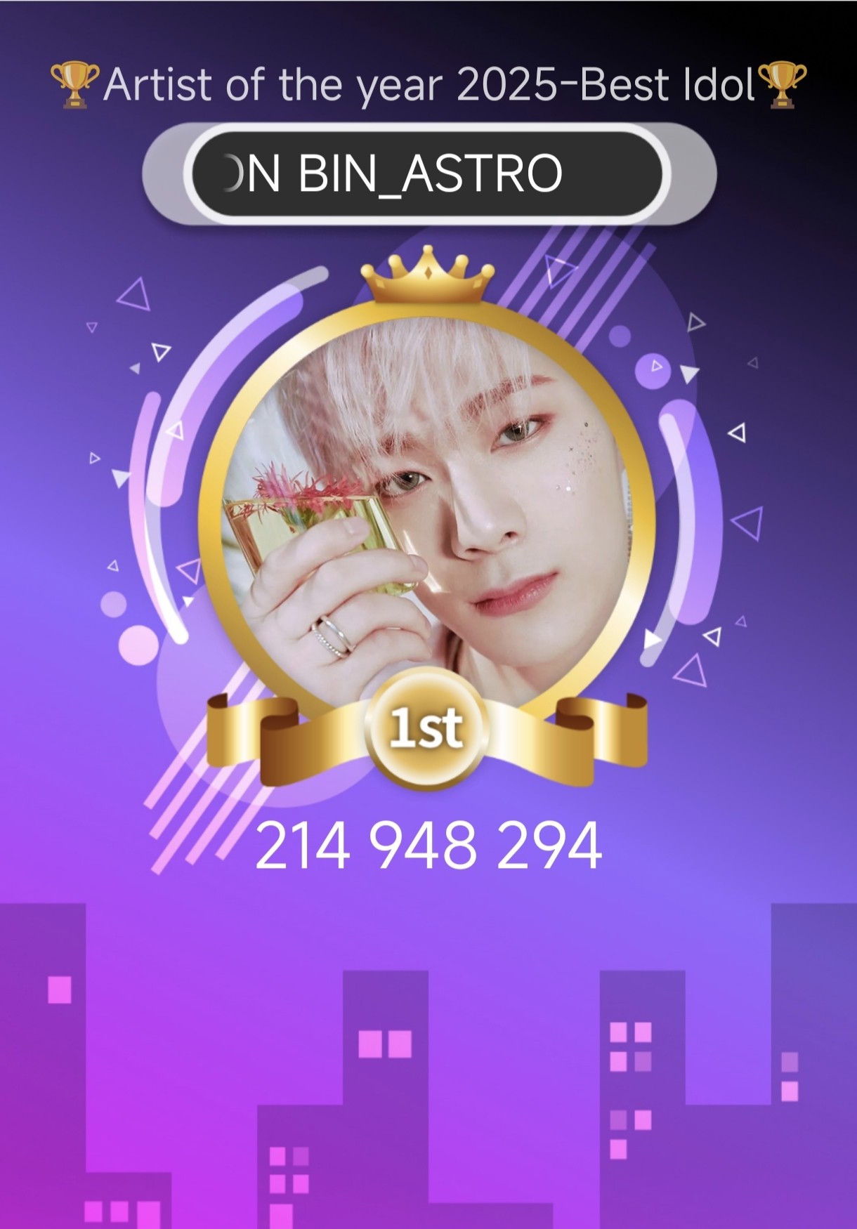 Latest photo of Moonbin (ASTRO)