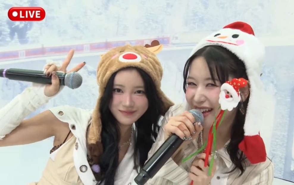 A moment captured by Kasahara Momona (ME:I)'s fan