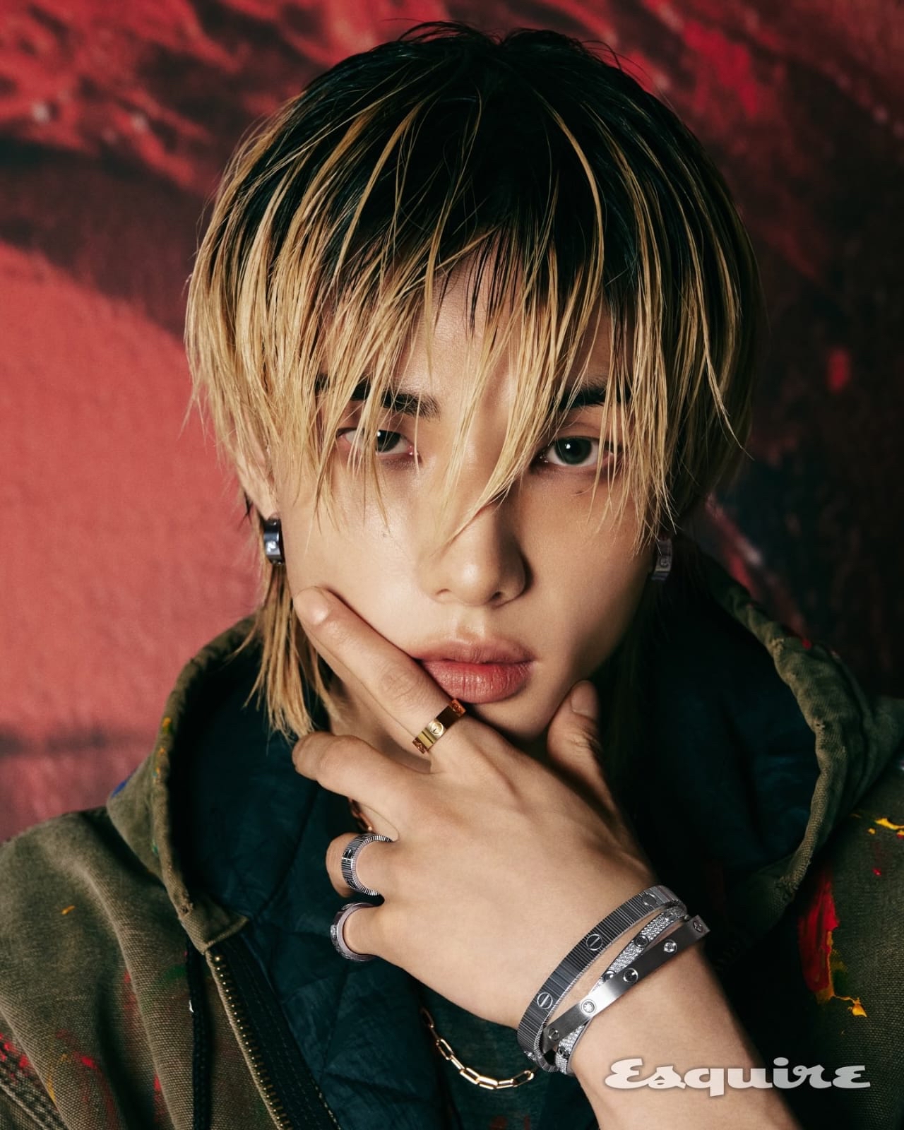 Behind-the-scenes cut of Hyunjin (Stray Kids)