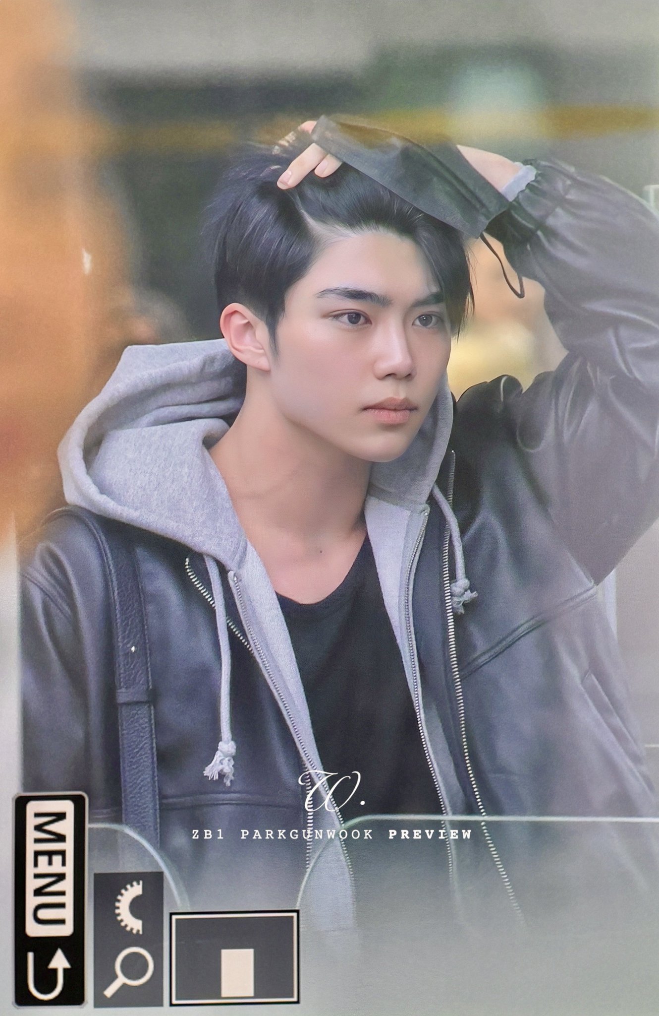 Behind-the-scenes cut of Park Gunwook (ZEROBASEONE)