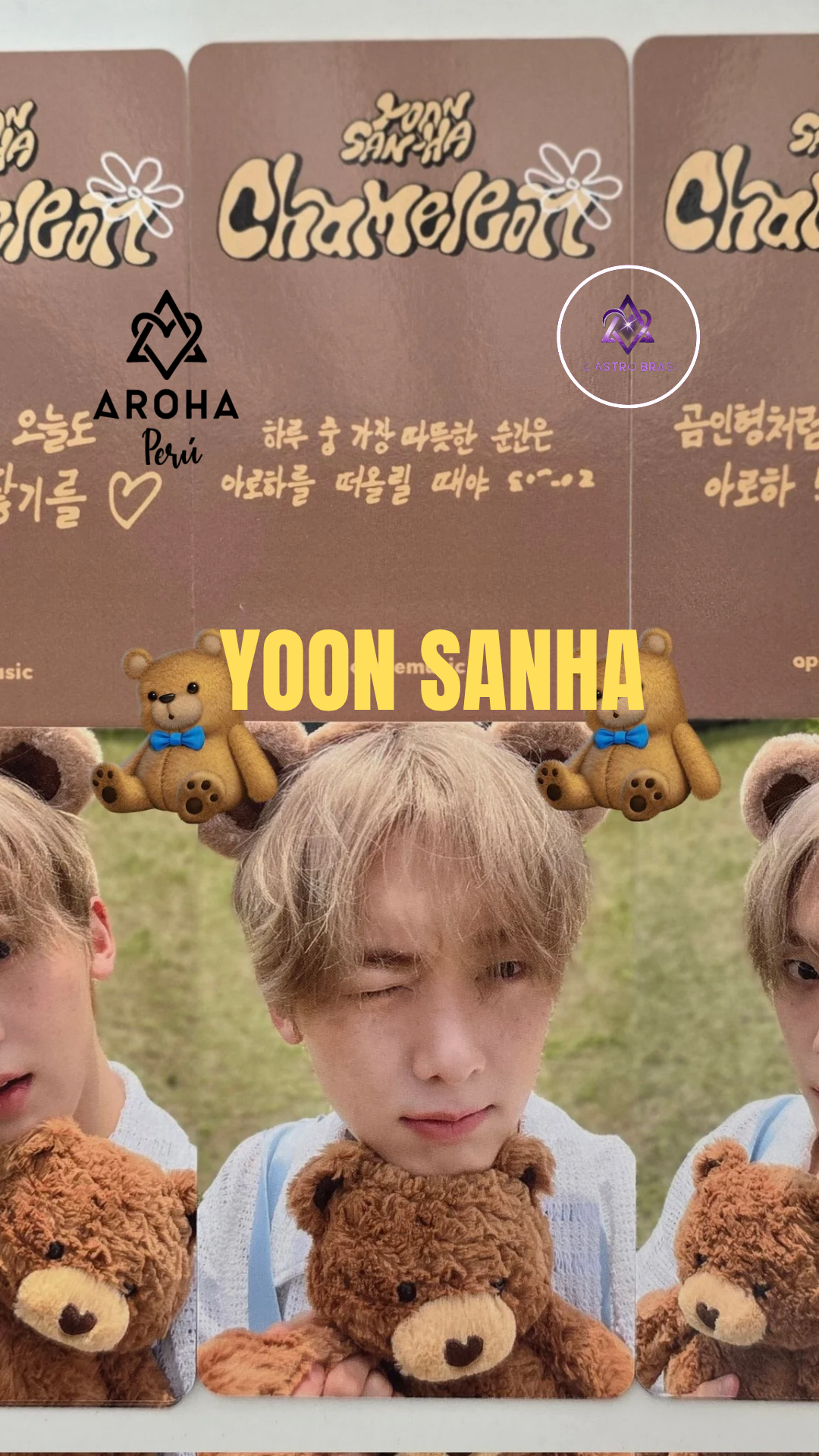 Wallpaper penuh perasaan yang dibagikan untuk Sanha (ASTRO)