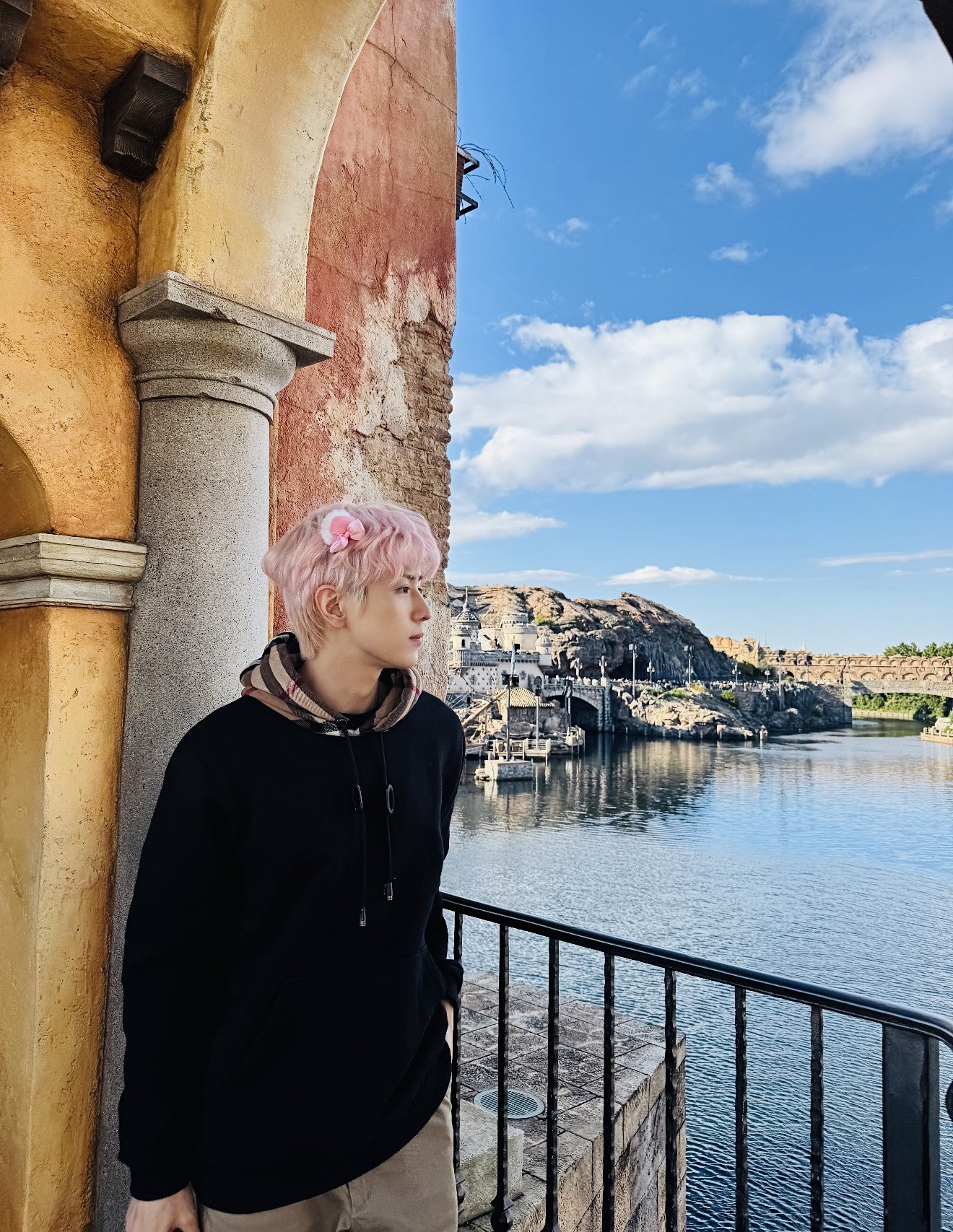 A moment captured by Yonghee (CIX)'s fan