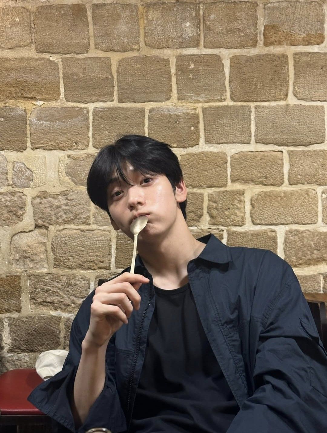 A moment captured by Soobin (TOMORROW X TOGETHER)'s fan