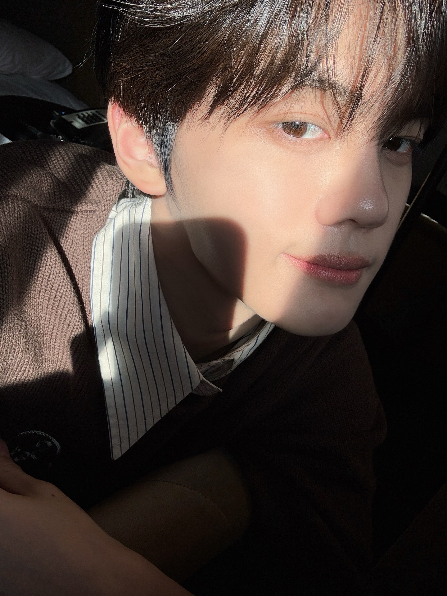 A moment captured by Kim Gyuvin (ZEROBASEONE)'s fan