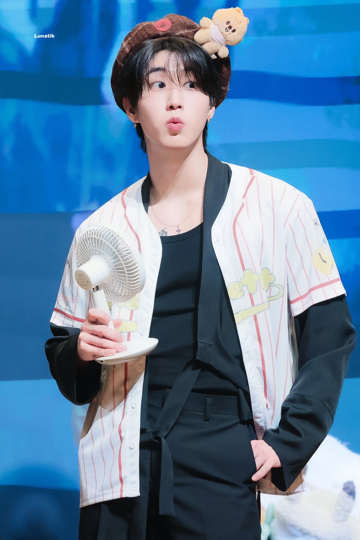 Recent activity shot of HAN (Stray Kids)