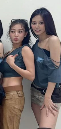 지효 (TWICE)의 비하인드 컷