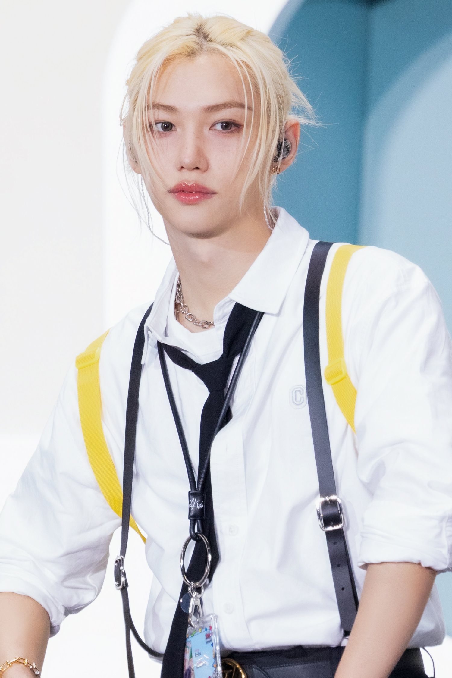 Recent activity shot of Felix (Stray Kids)