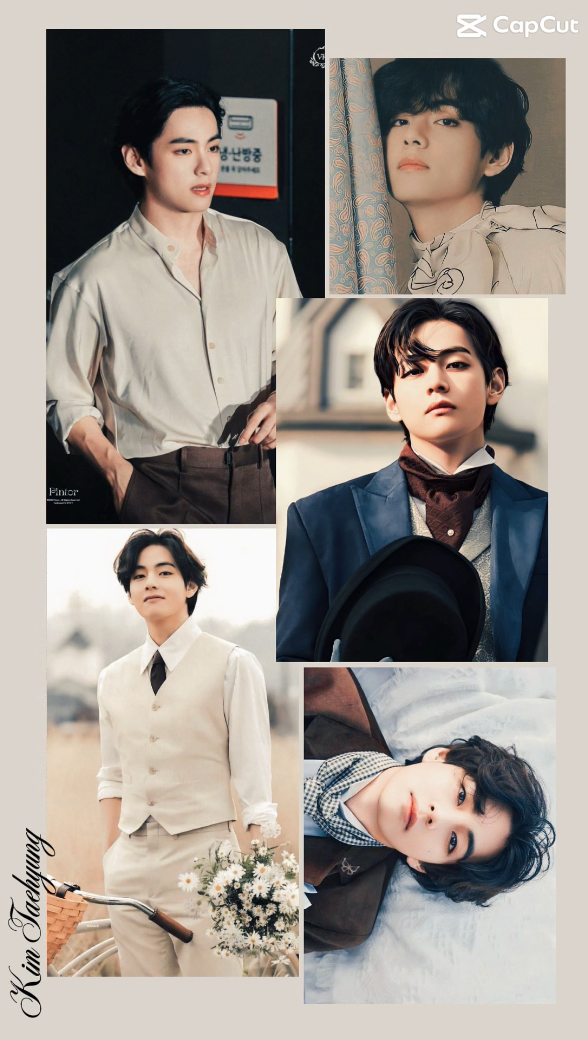 A heartfelt wallpaper shared by V (BTS)'s fans