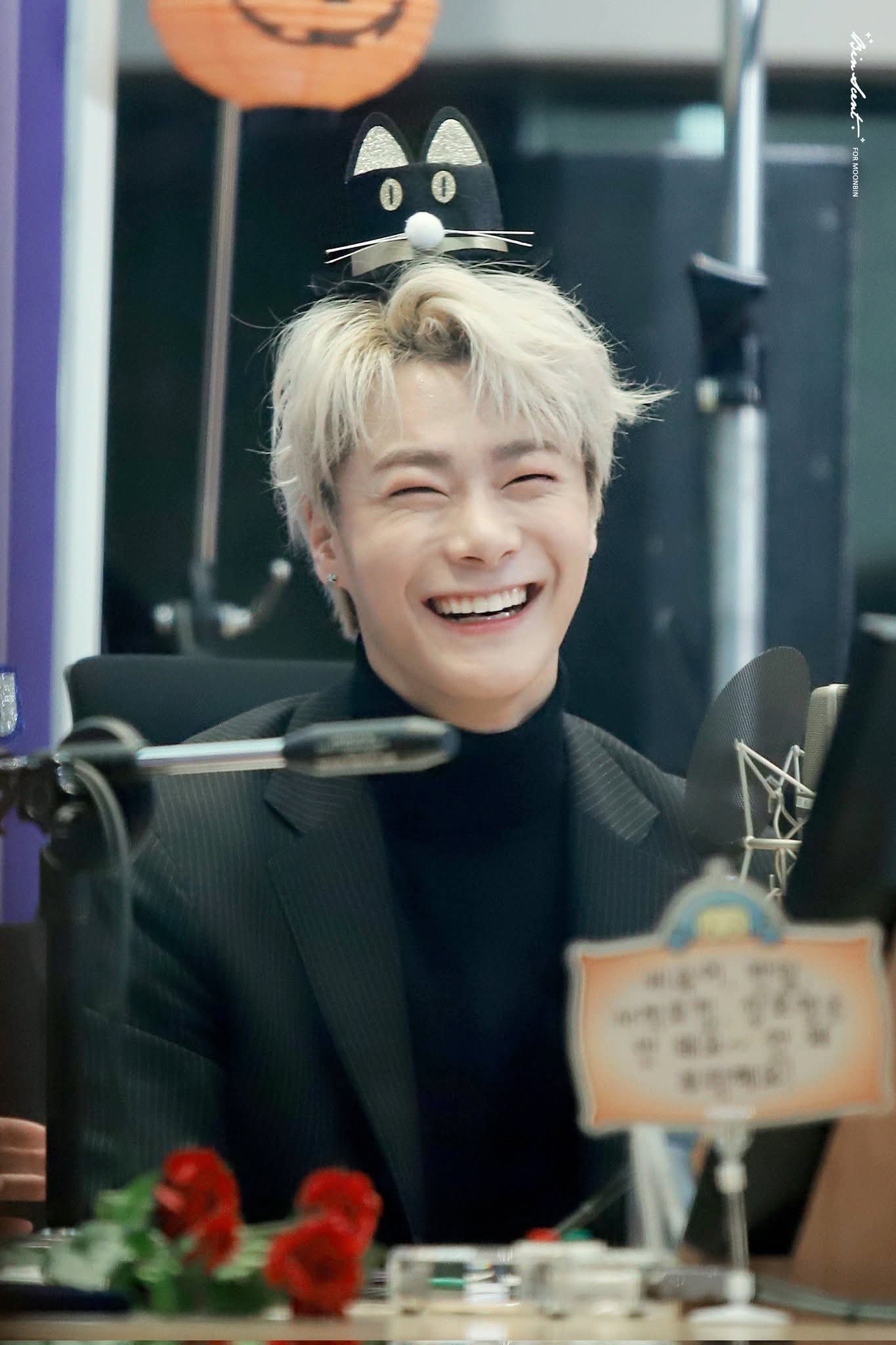 Recent activity shot of Moonbin (ASTRO)