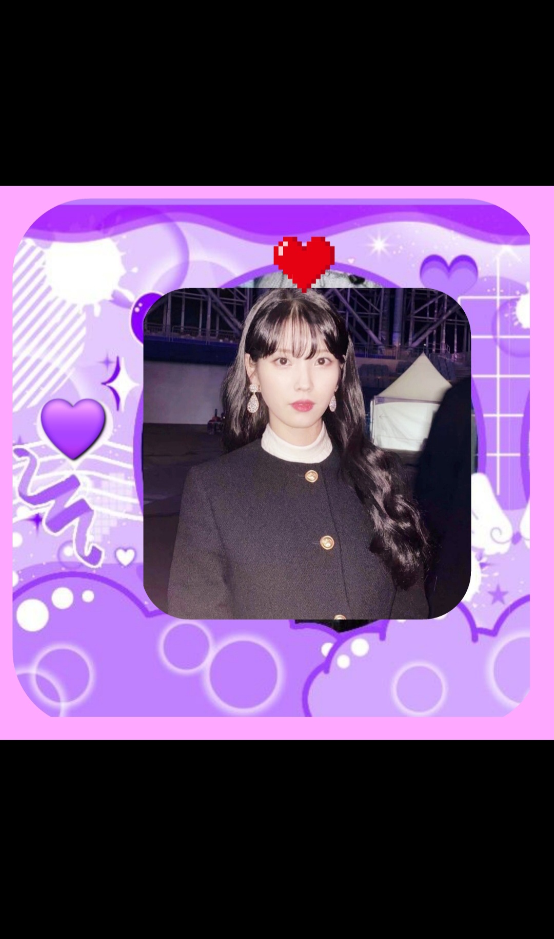 Potret di balik layar IU