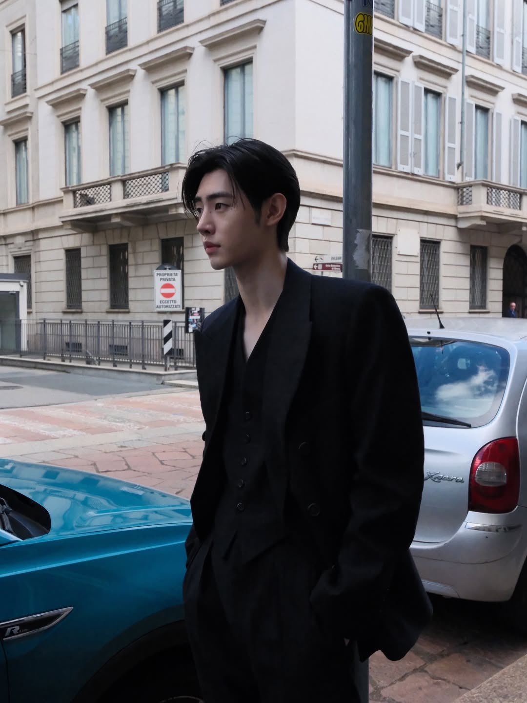 Behind-the-scenes cut of Sunghoon (ENHYPEN)