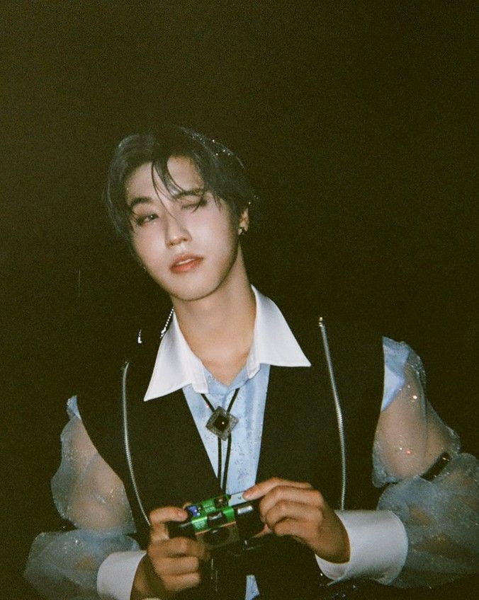 A moment captured by HAN (Stray Kids)'s fan