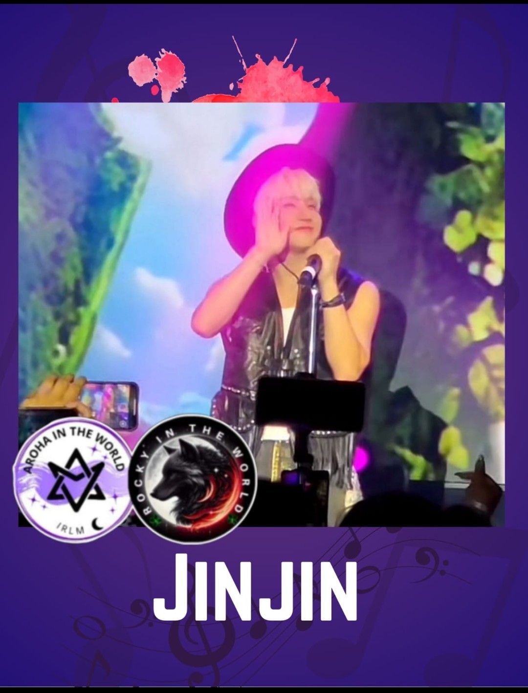 Recent activity shot of Jinjin (ASTRO)