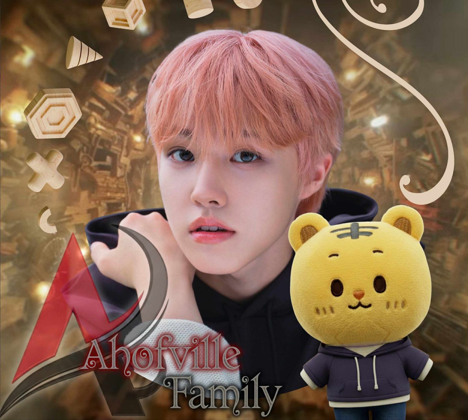 Behind-the-scenes cut of Park Juwon (AHOF)