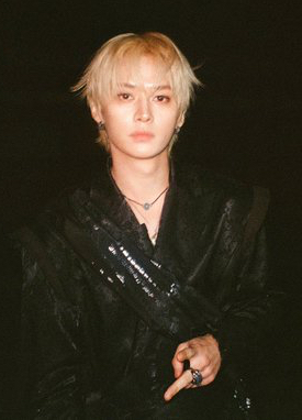 Recent activity shot of Lee Know (Stray Kids)