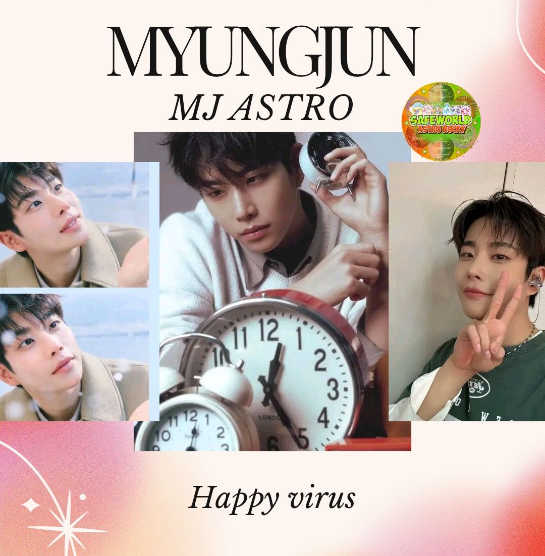 A moment captured by MJ (ASTRO)'s fan