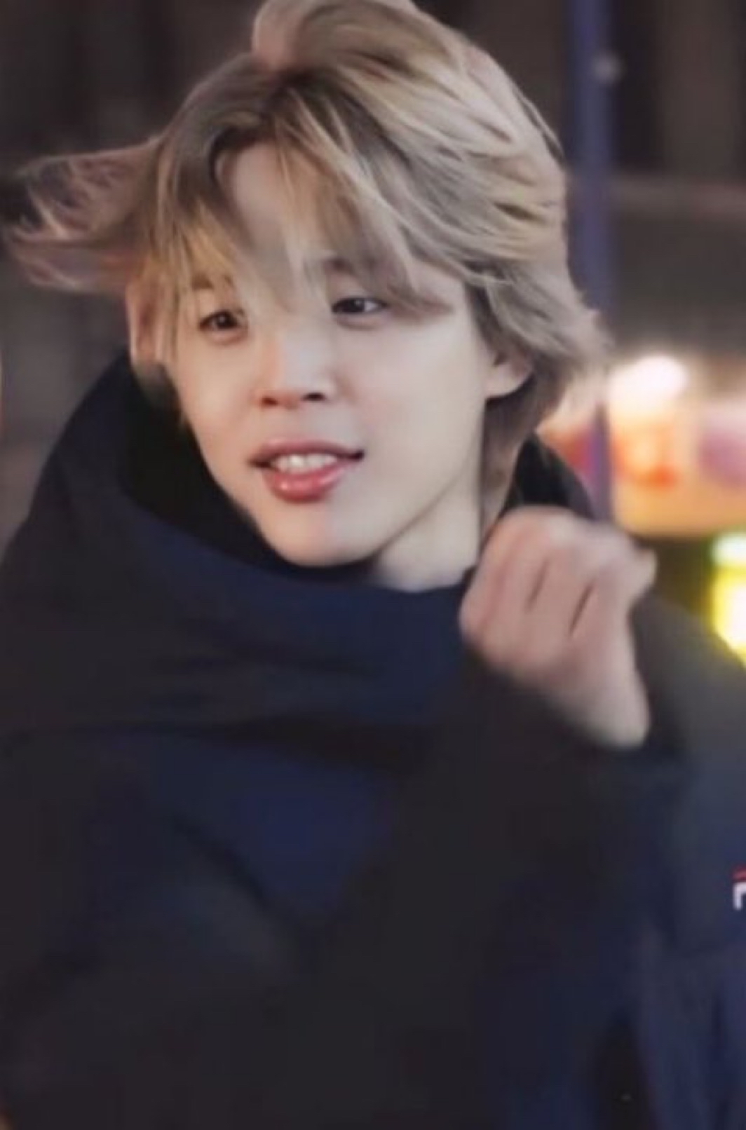 A moment captured by Jimin (BTS)'s fan