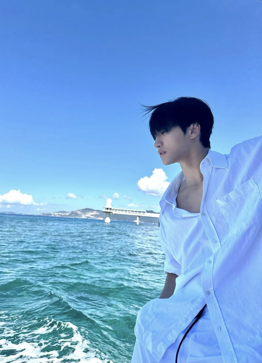 A moment captured by Seonghwa (ATEEZ)'s fan