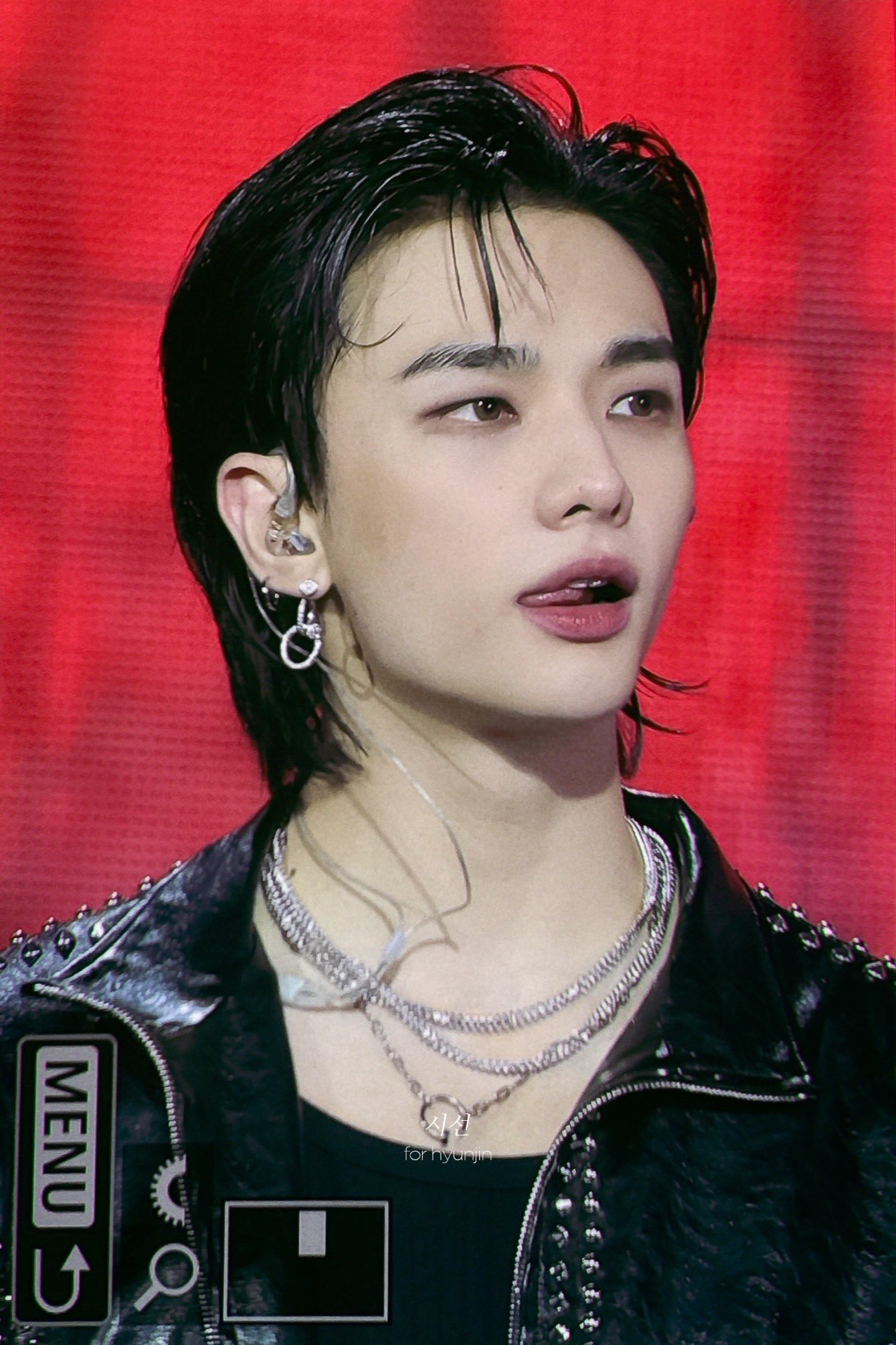 Behind-the-scenes cut of Hyunjin (Stray Kids)