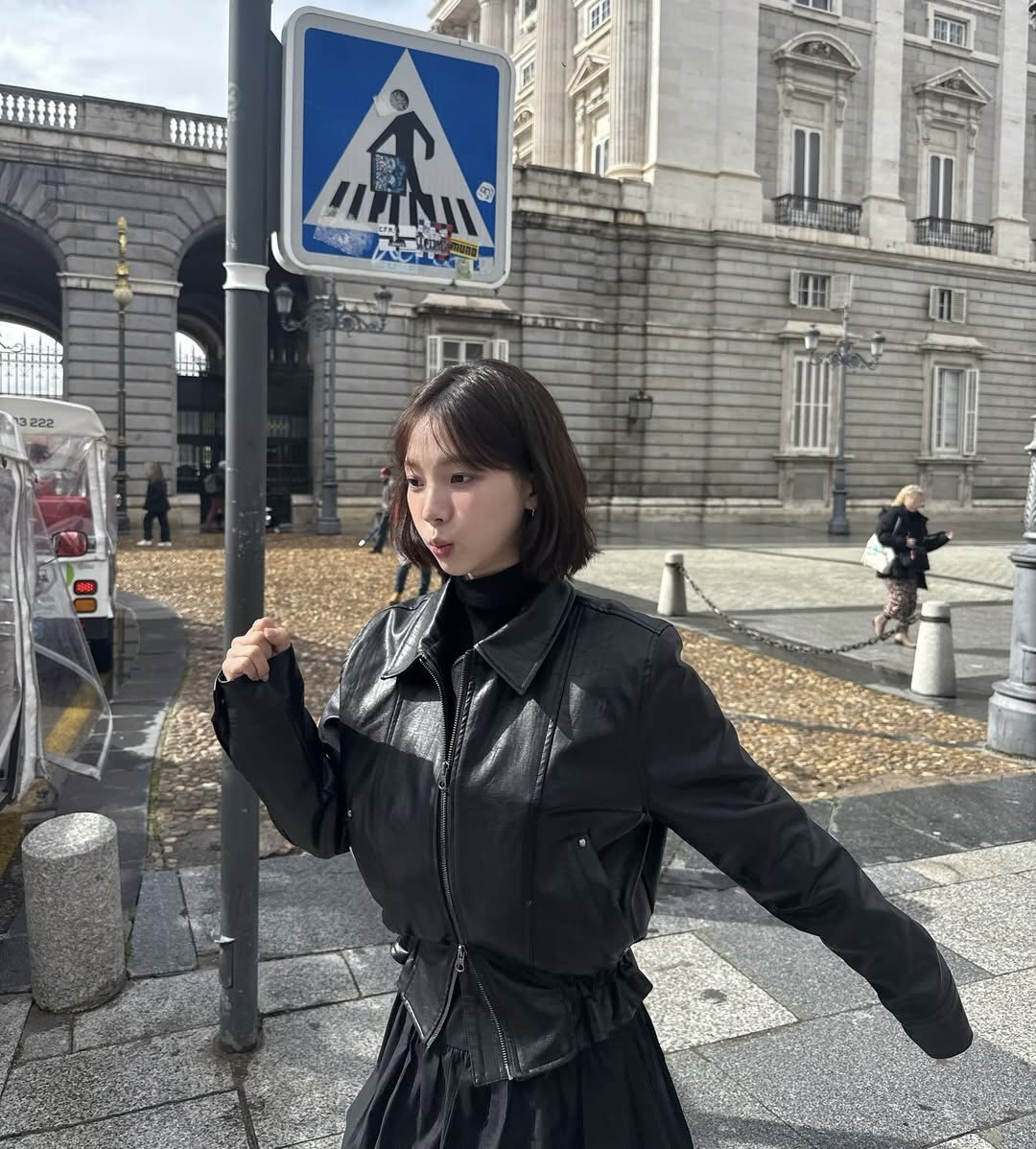 A moment captured by Karina (aespa)'s fan