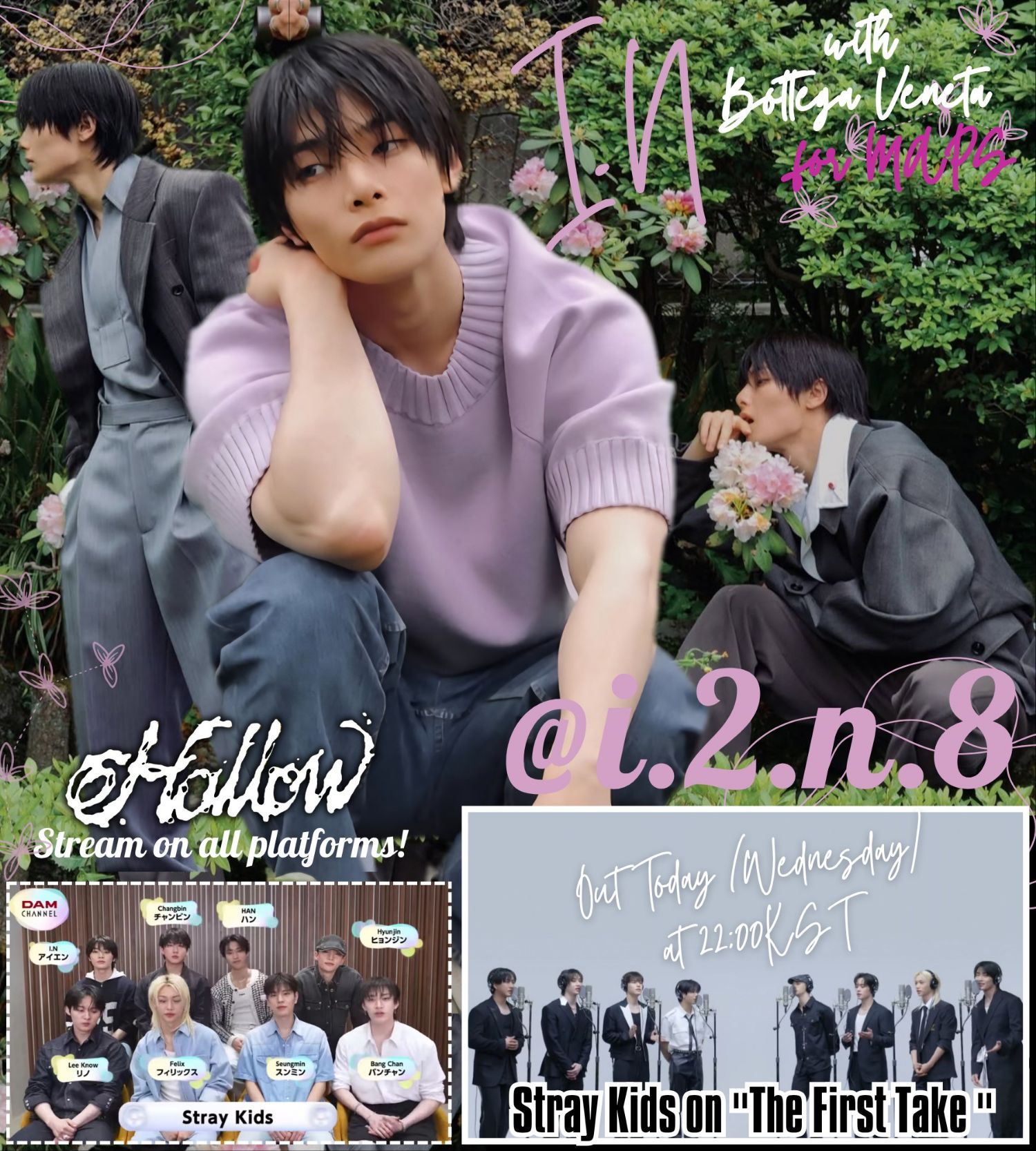 Recent activity shot of I.N (Stray Kids)