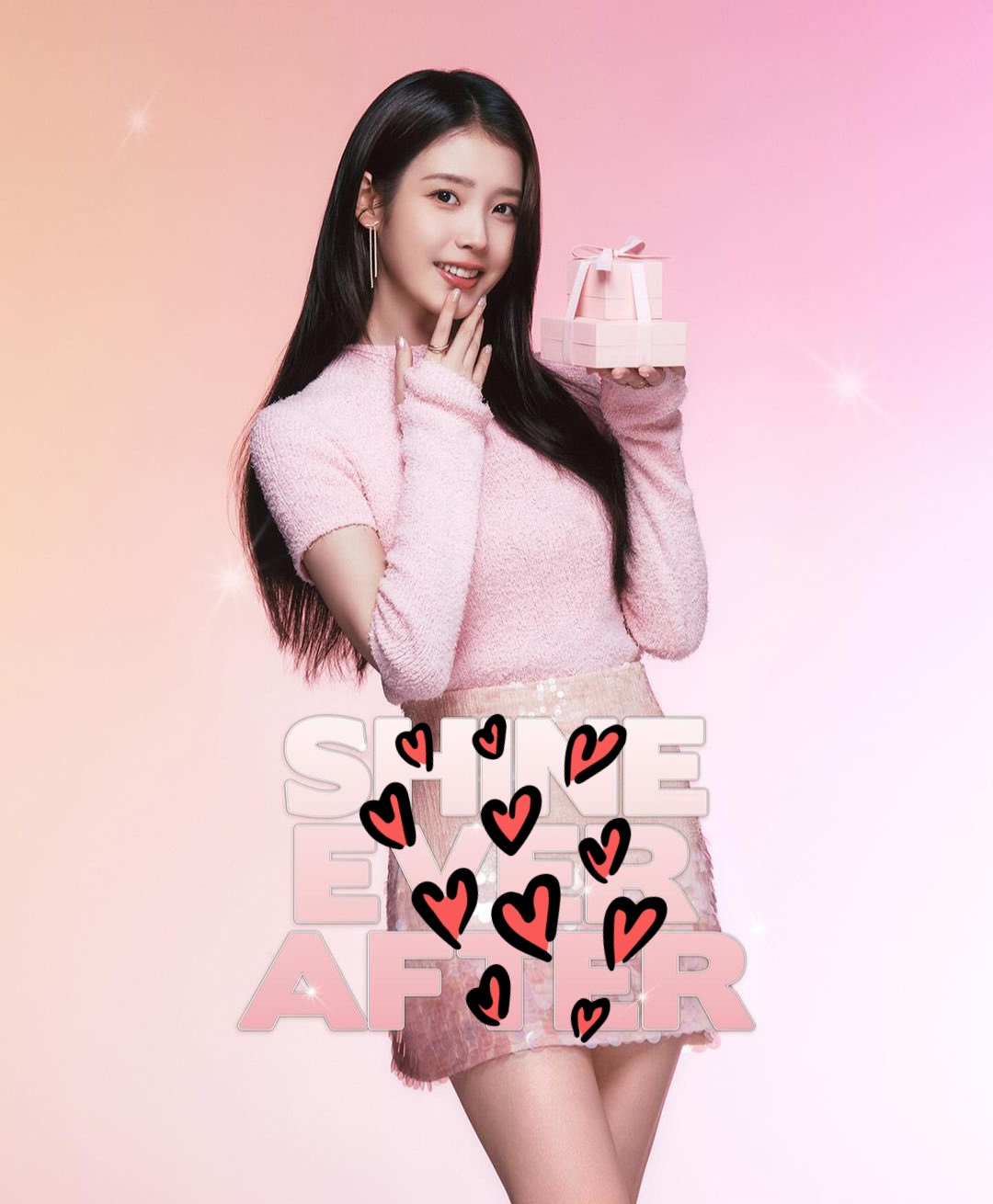 A moment captured by IU's fan