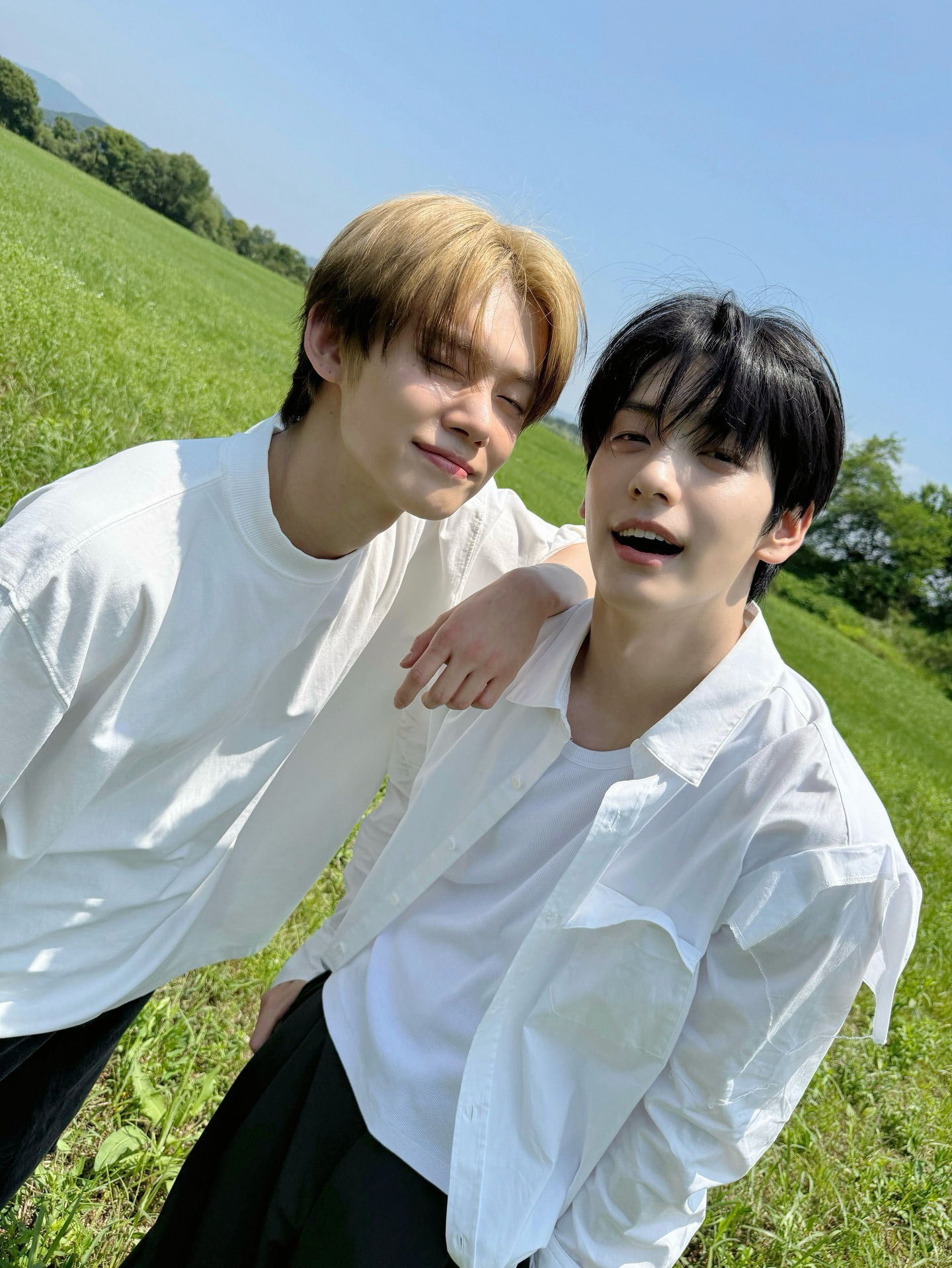 A moment captured by Yeonjun (TOMORROW X TOGETHER)'s fan