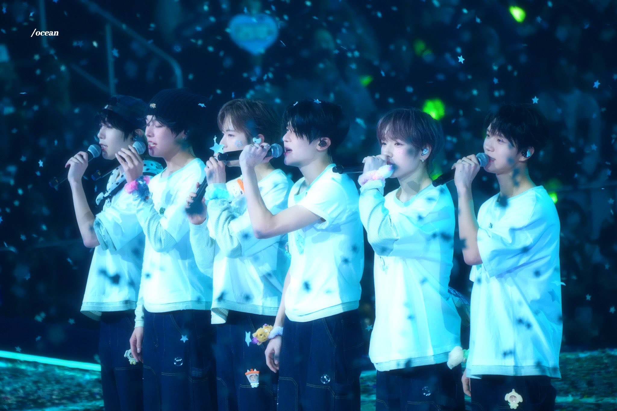 A moment captured by NCT WISH's fan