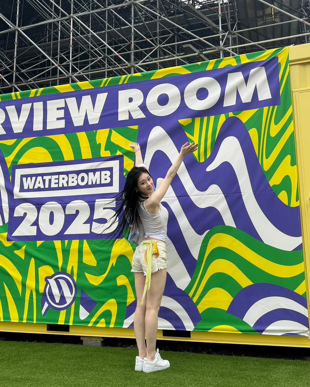 A moment captured by Chaeryeong (ITZY)'s fan