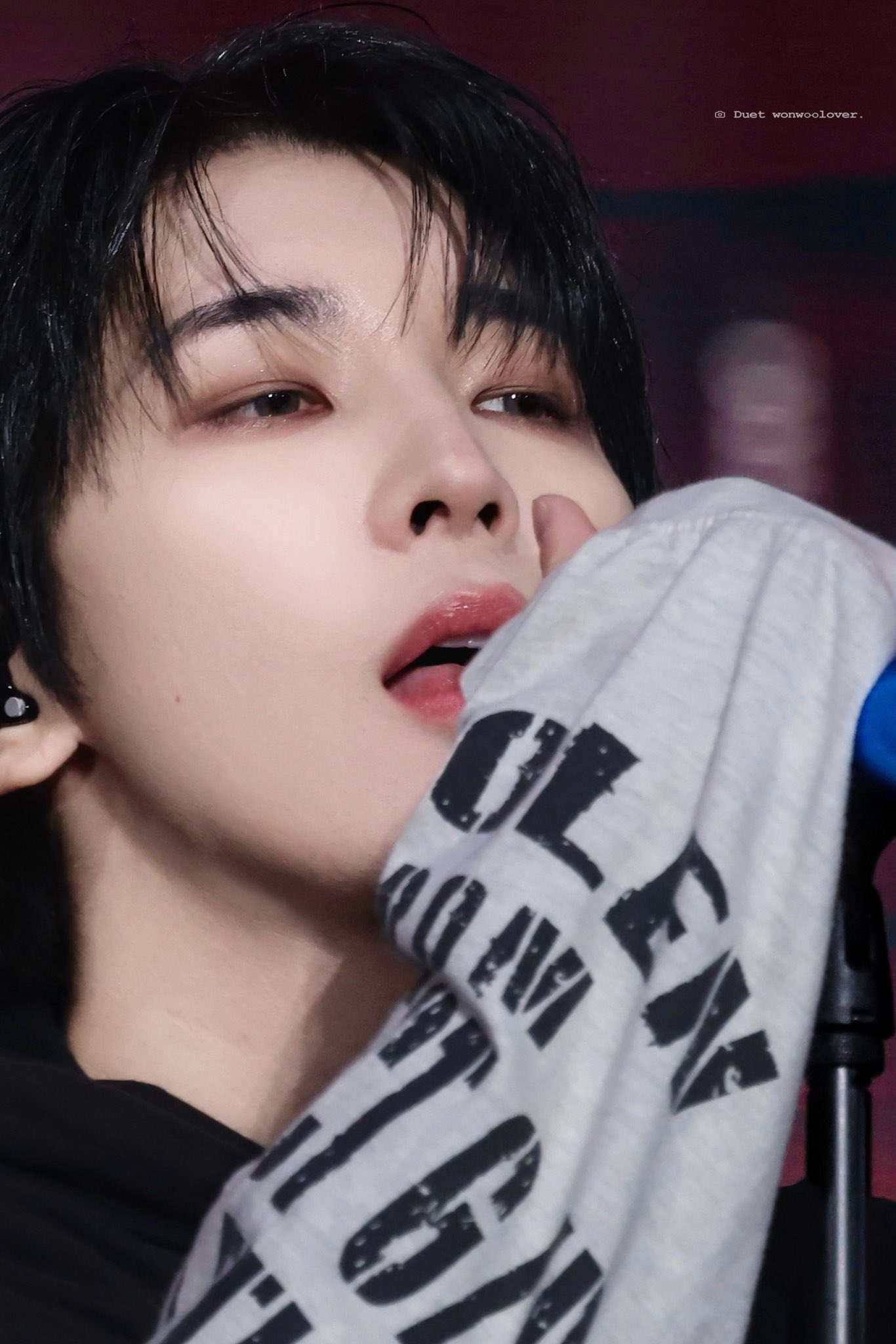 Behind-the-scenes cut of Wonwoo (SEVENTEEN)