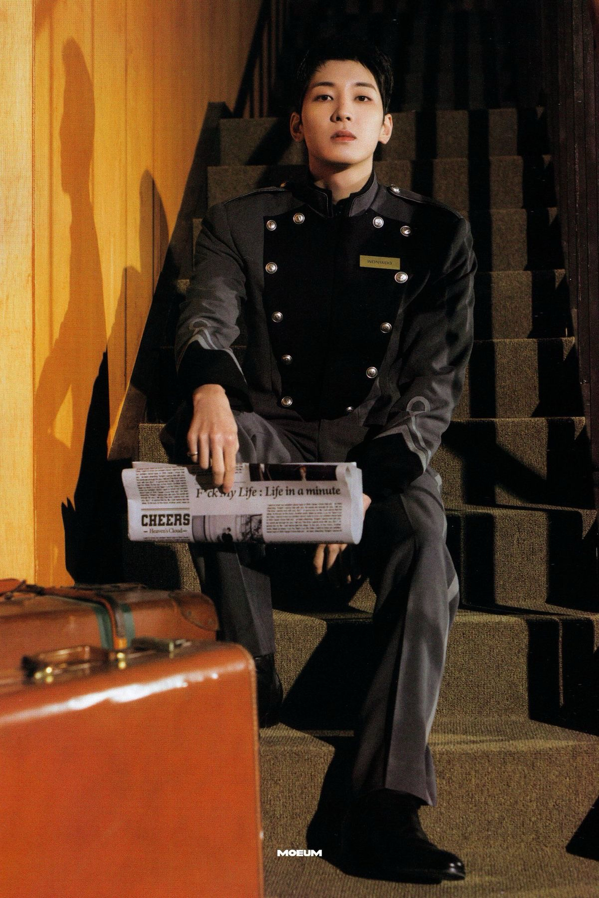 ウォヌ (SEVENTEEN)の舞台裏ショット