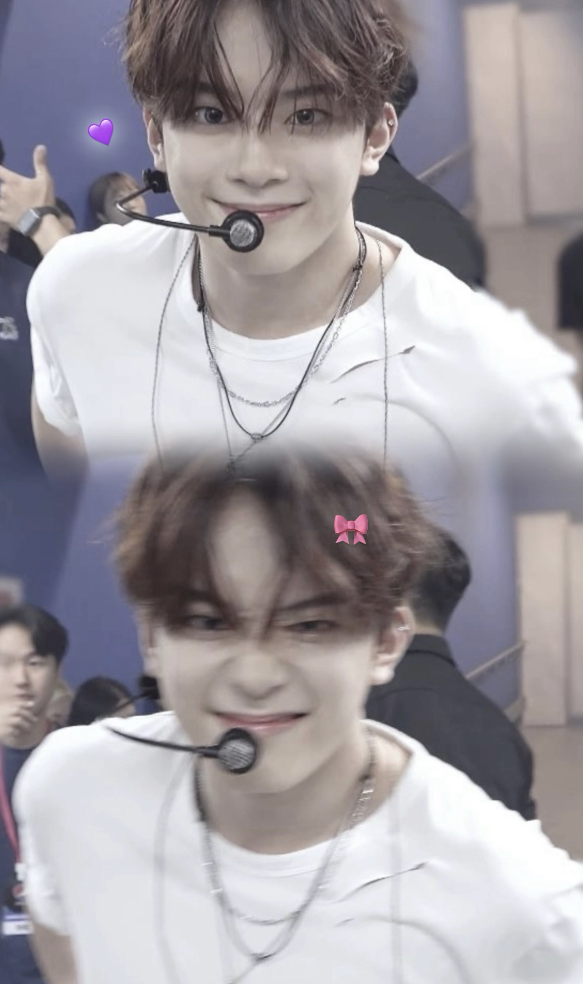 A heartfelt wallpaper shared by Kangmin (VERIVERY)'s fans