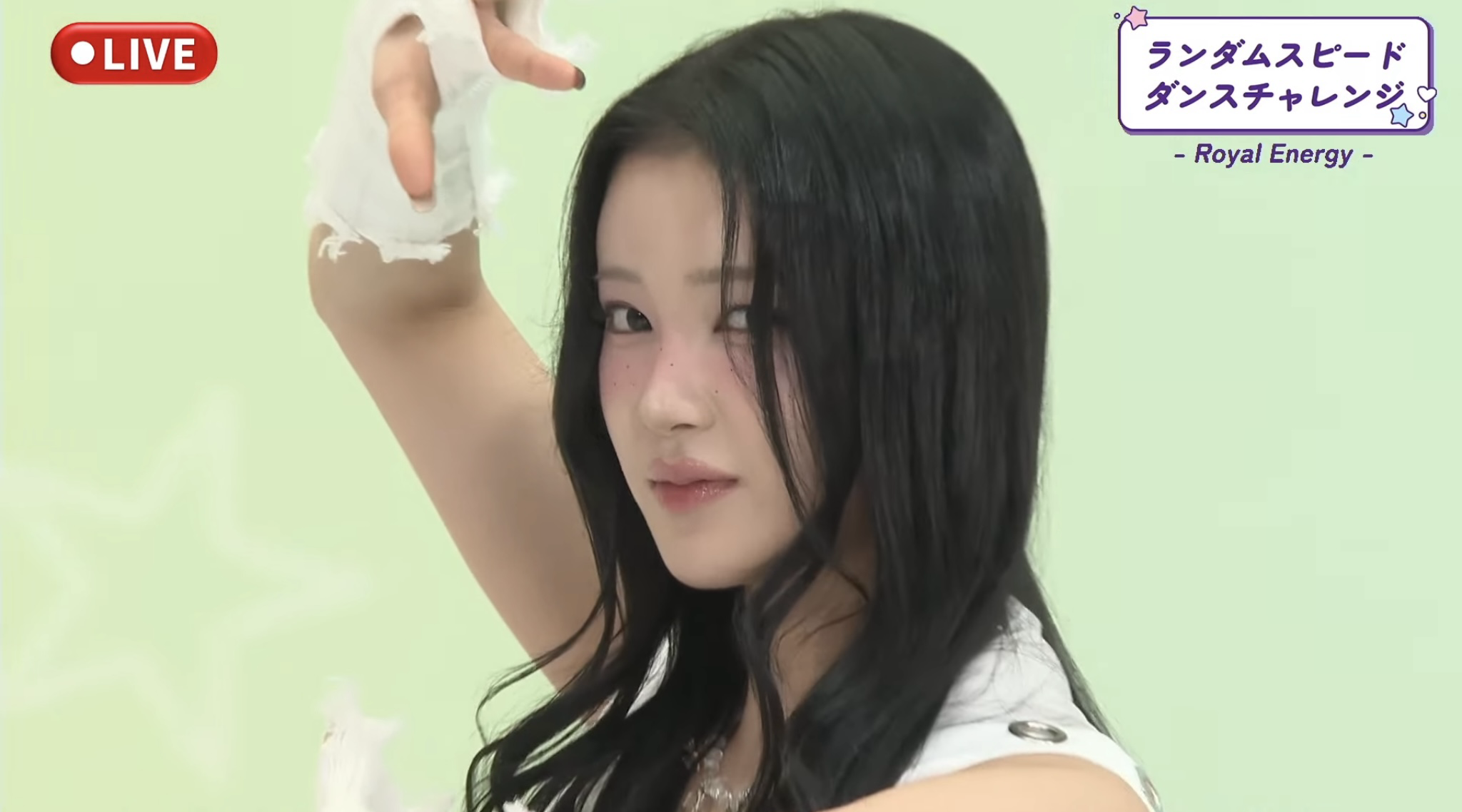 A moment captured by Sakurai Miu (ME:I)'s fan