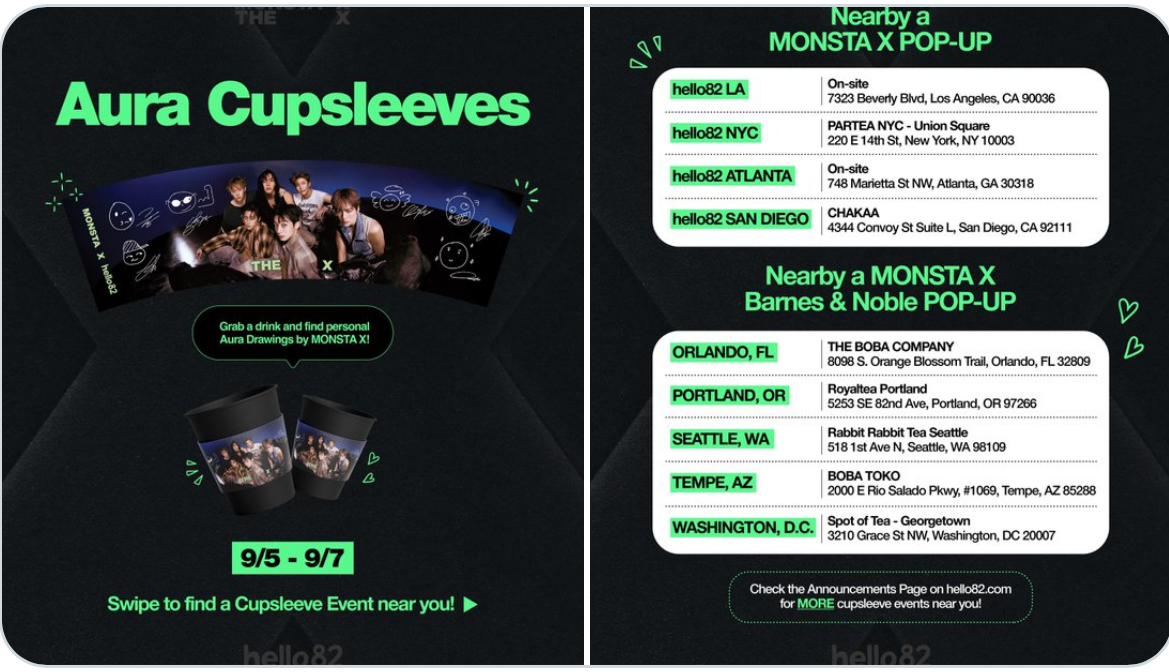 Popular K-POP post loved by fans