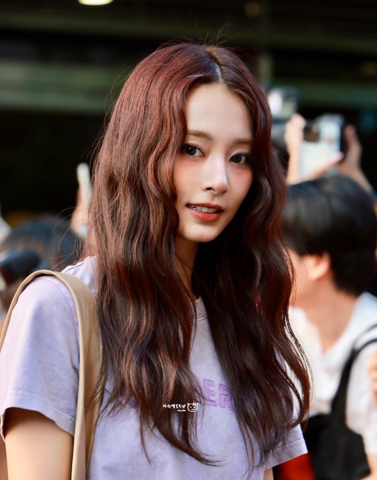子瑜 (TWICE)粉丝拍下的瞬间