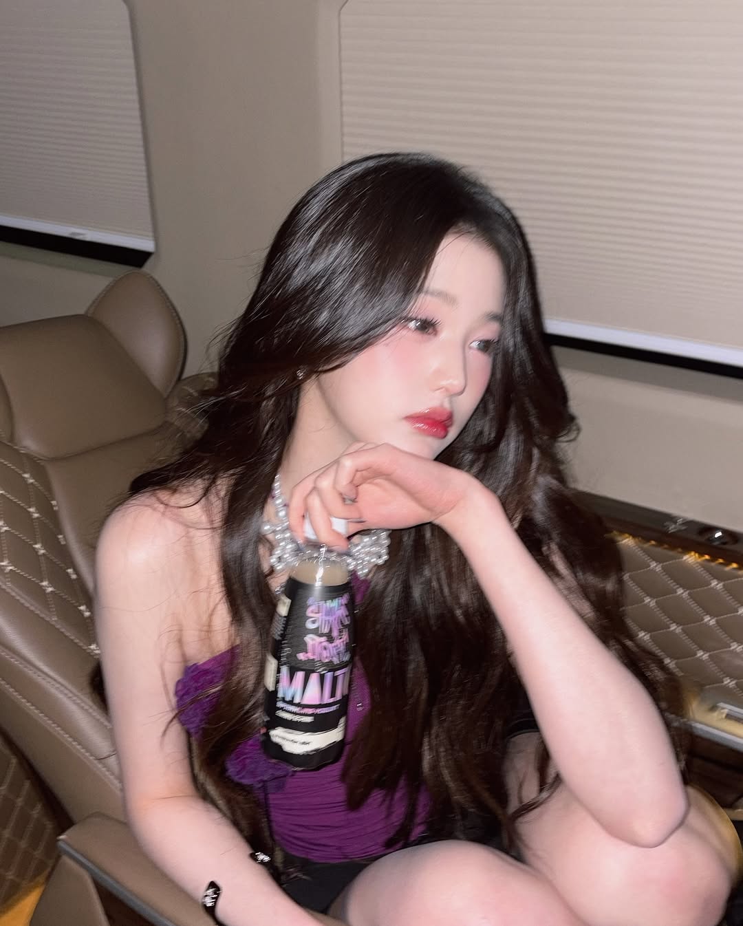 A moment captured by Jang Wonyoung (IVE)'s fan