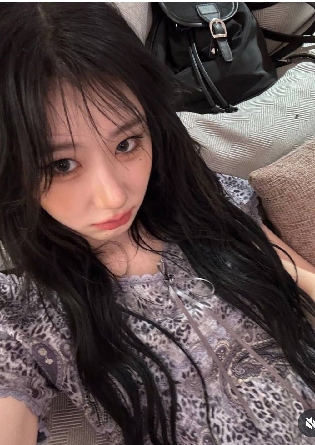 Momen yang diabadikan oleh penggemar Chaeryeong (ITZY)