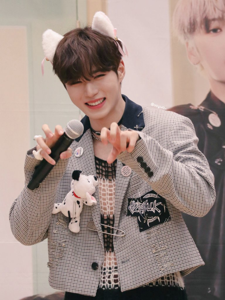 Recent activity shot of Kim Junseo (WEi)