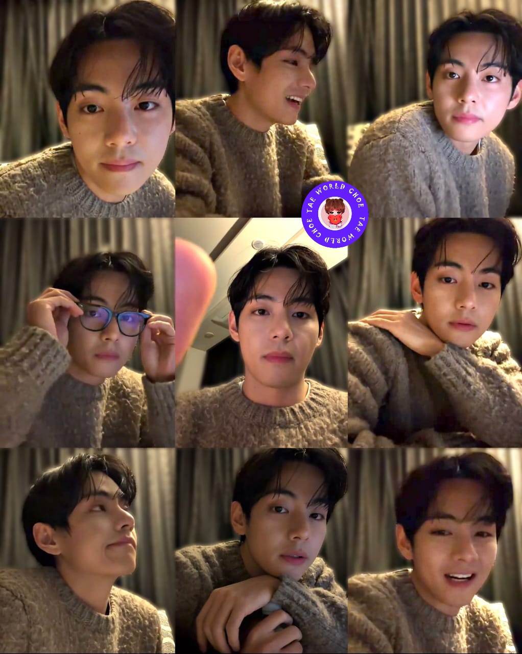 Foto aktivitas terbaru V (BTS)