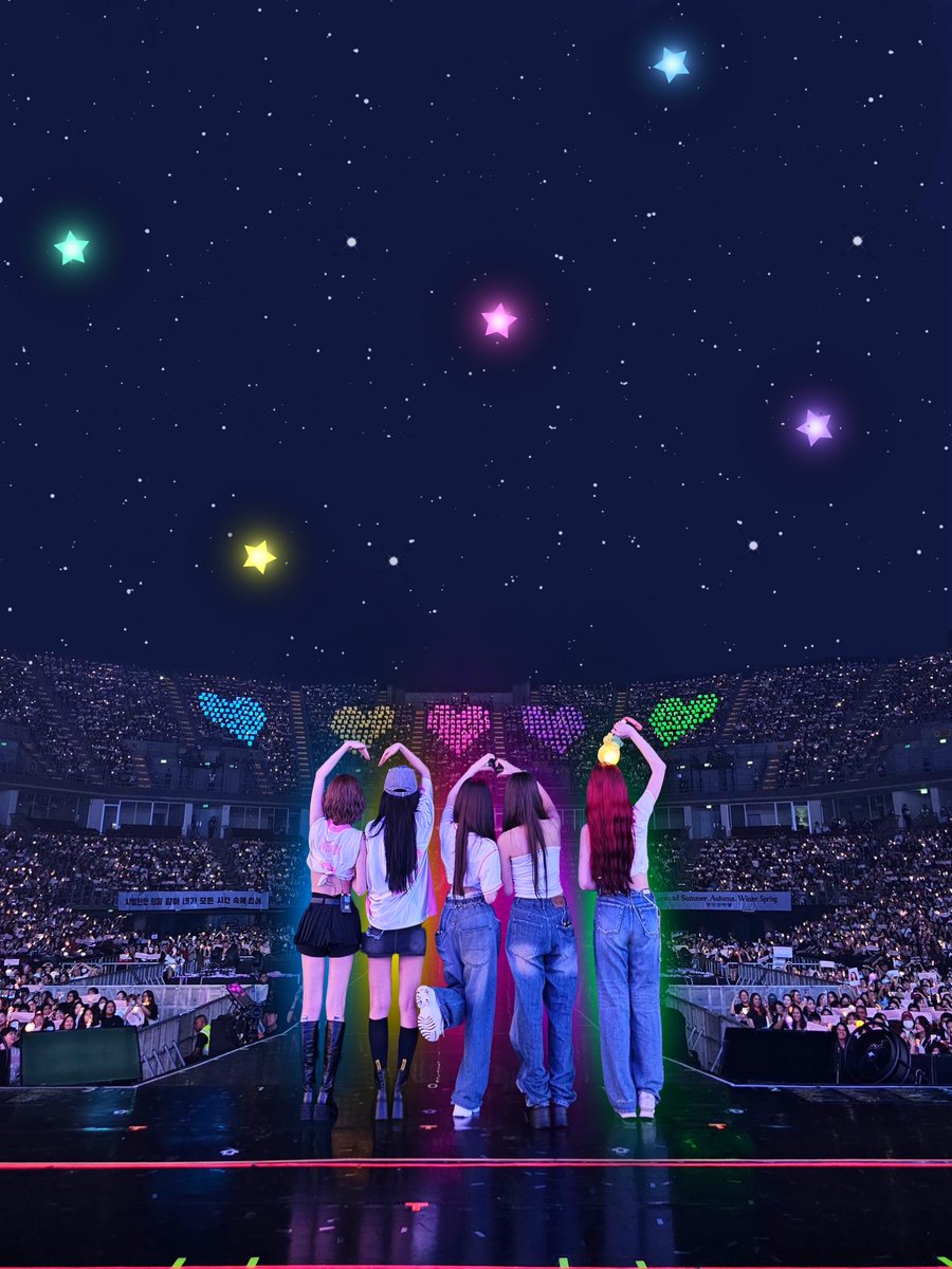 A moment captured by Red Velvet's fan