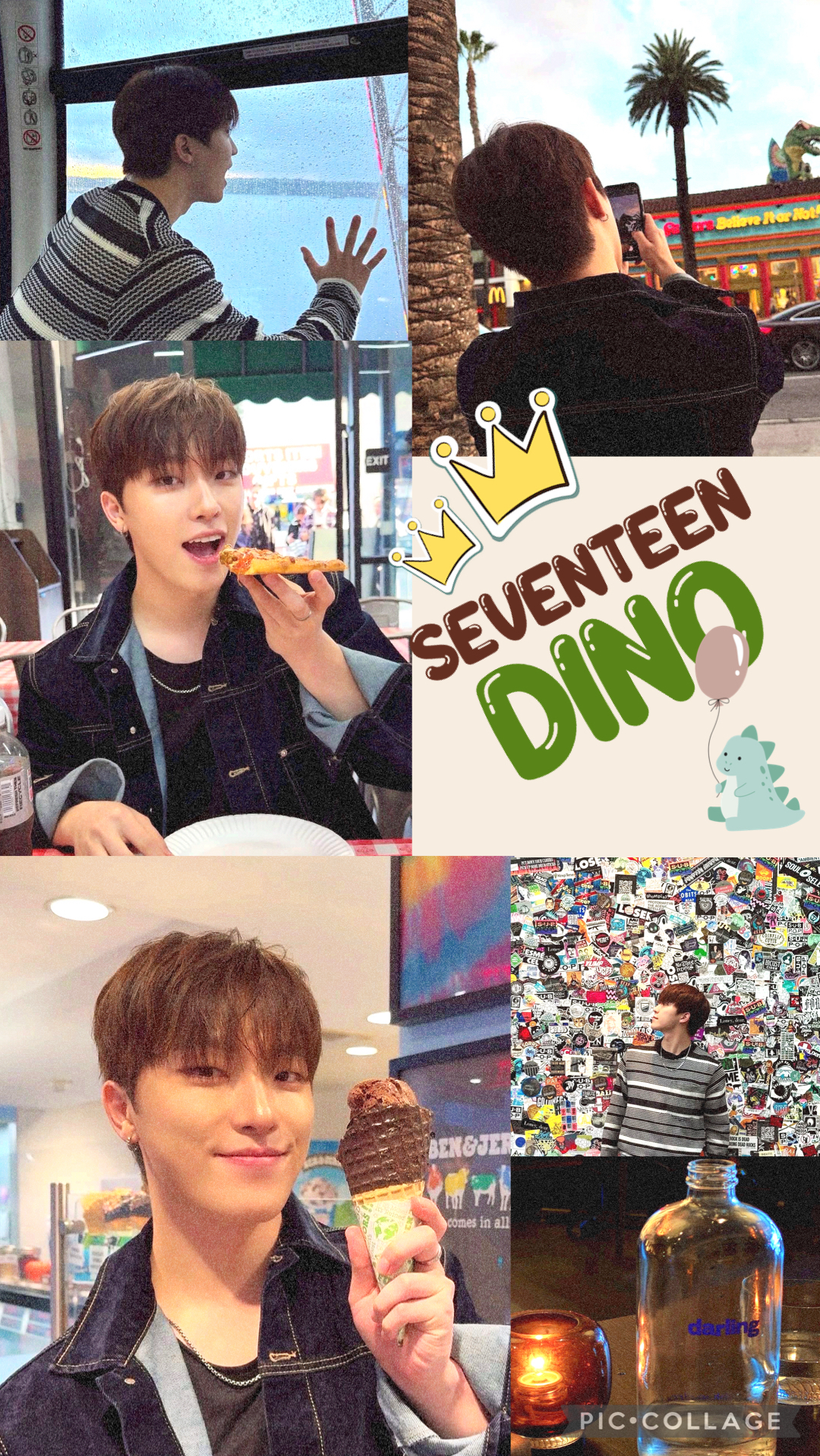Recent activity shot of Dino (SEVENTEEN)