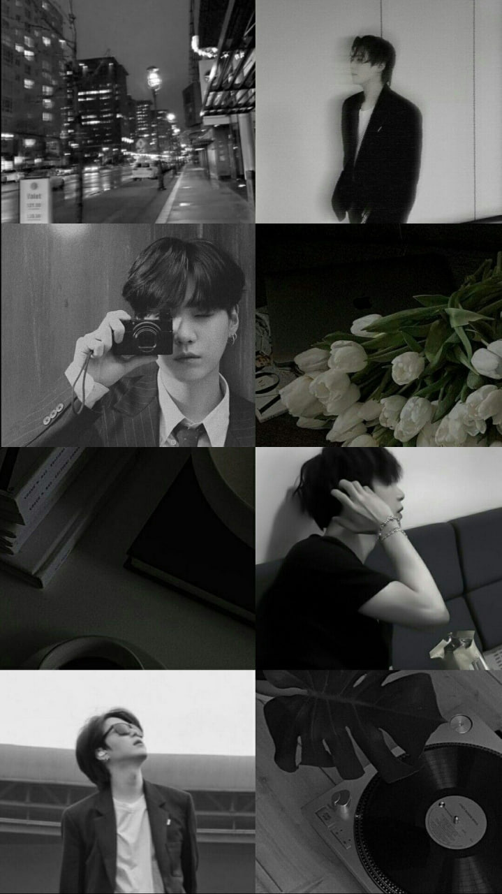 Recent activity shot of SUGA (BTS)