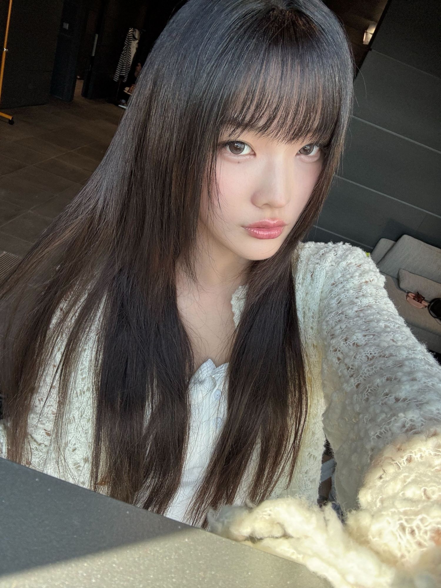 A moment captured by Iroha (ILLIT)'s fan