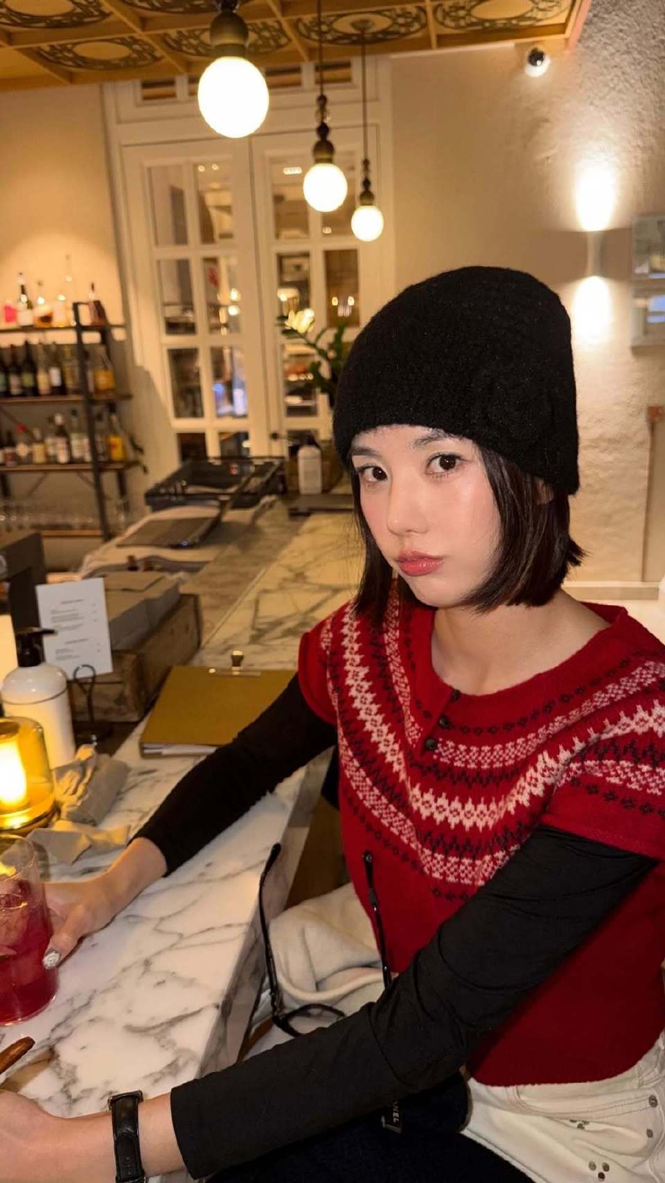 Recent activity shot of Kwon Eunbi