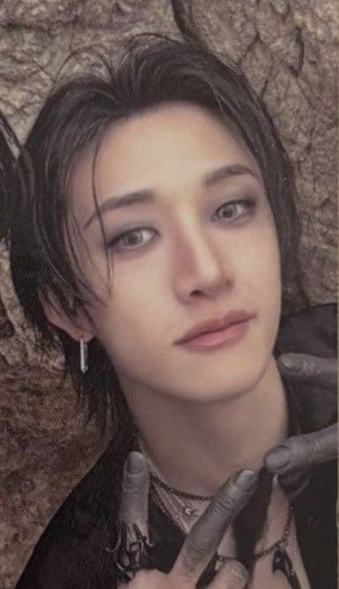 A heartfelt wallpaper shared by Bang Chan (Stray Kids)'s fans