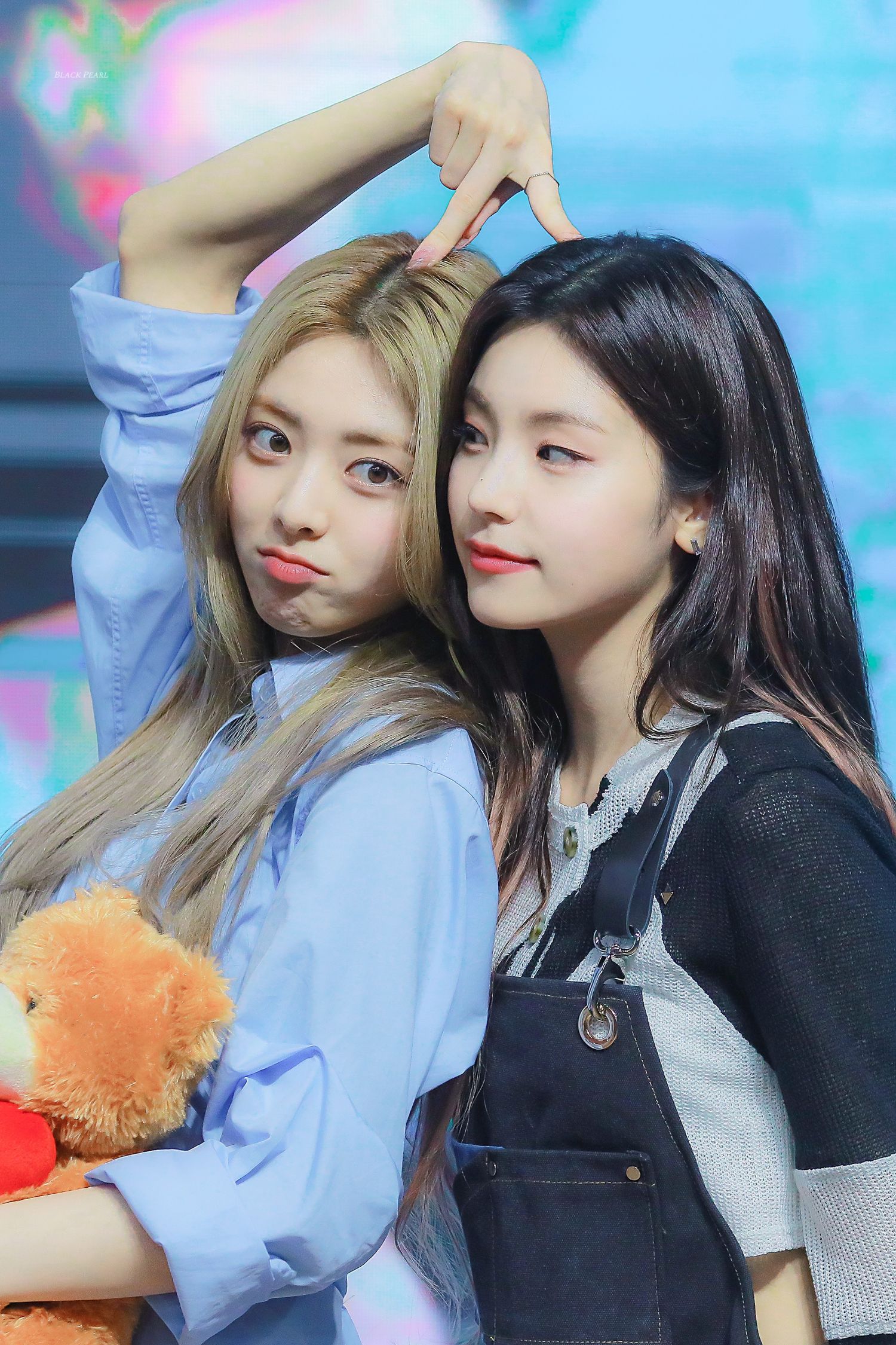 A moment captured by ITZY's fan
