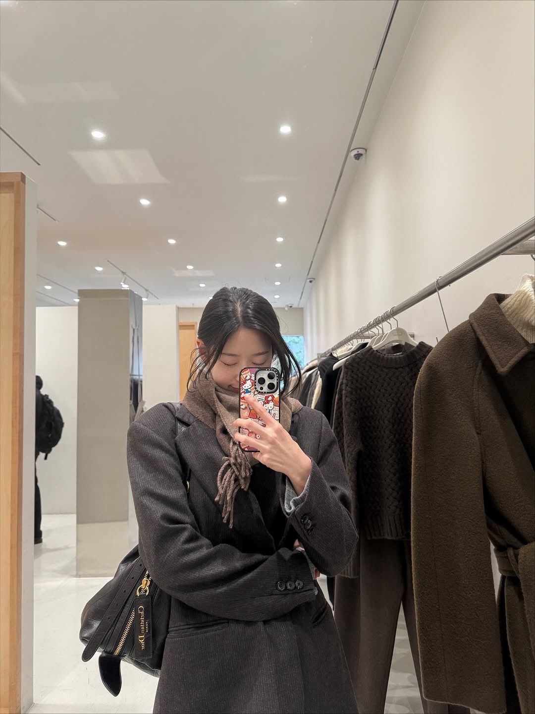 A moment captured by Kim Minju's fan