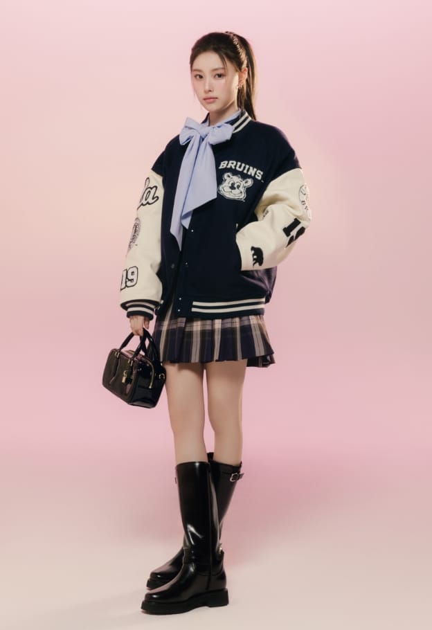 Behind-the-scenes cut of Kang Hyewon